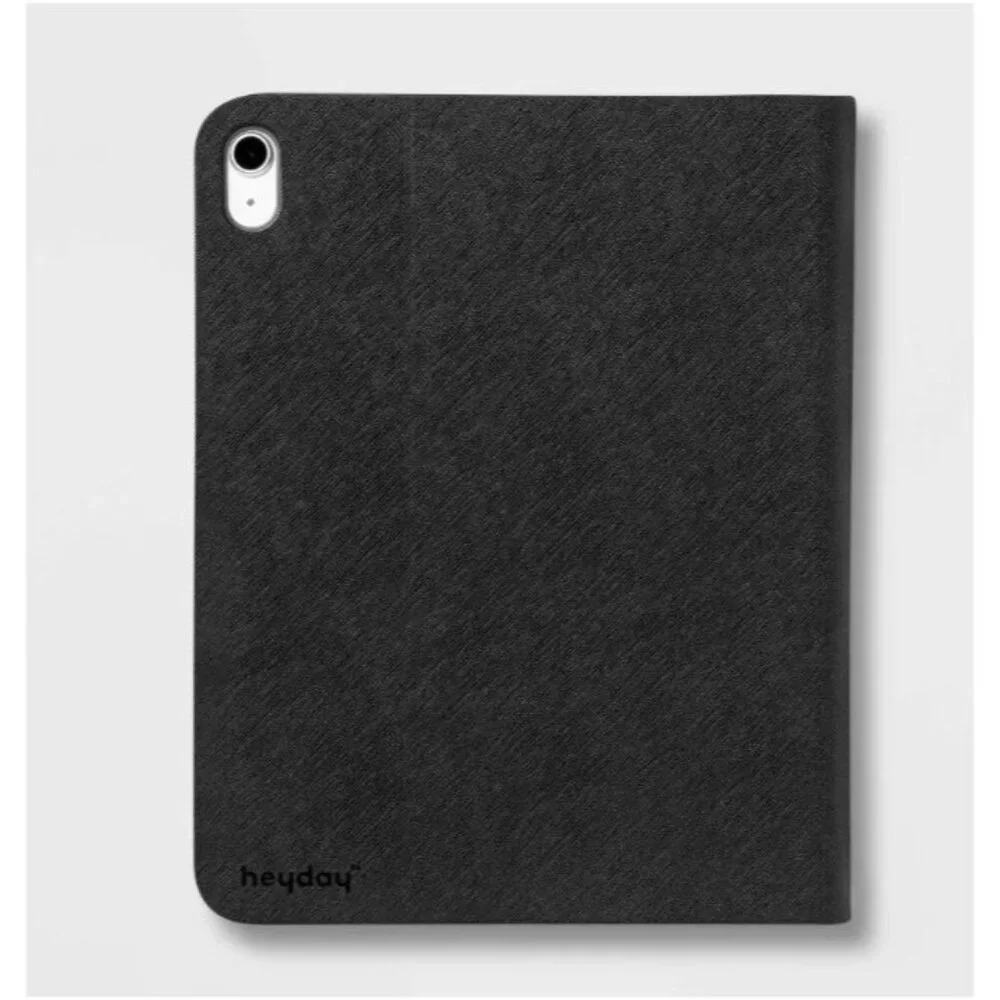 Heyday Folio Case For iPad Air 10.5″ With Pencil Holder Flat Black